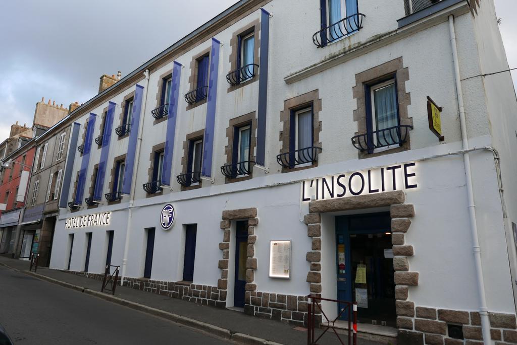 Hôtel De France - Restaurant L'insolite Douarnenez Exterior foto